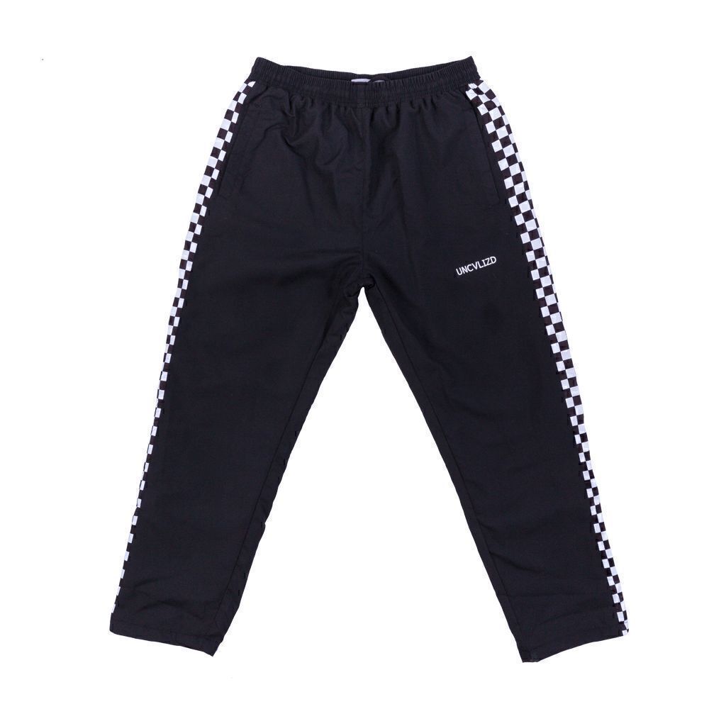 Racer Track Pants- Black Size Large
